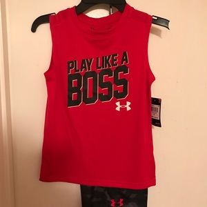 Under armour short set